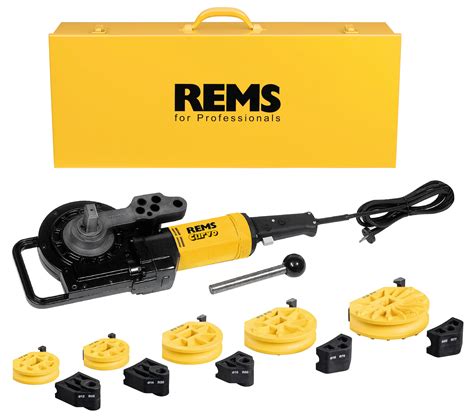 Because of their innovative engineering and their high quality REMS products are used and greatly appreciated throughout the world. . Rems pipe bender